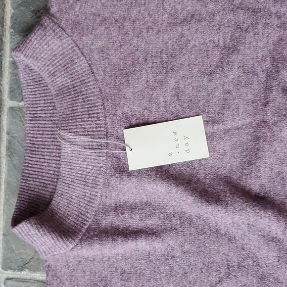 Woman's A New Day Purple/ZK2EY Sweater Style - Picture 2 of 2